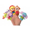 Набор игрушек на пальцы Веселые зверята Baby Team 8715